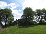 SX14571 St Quentin's Castle, Llanblethian, Cowbridge from enclosure.jpg